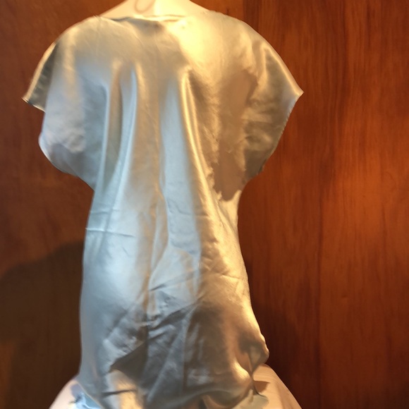 Powder Blue Nightgown Medium Jenny Buchanan Intimates - Picture 3 of 3